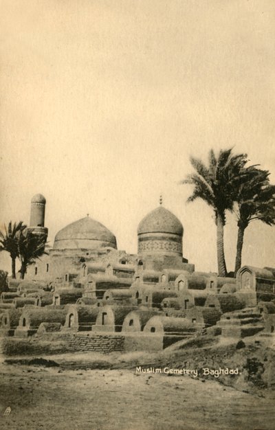 Muszlim temető, Bagdad, 1918-c1939. alkotó: Unbekannt