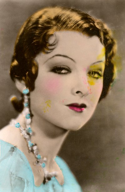 Myrna Loy 1905-1993, amerikai színésznő, XX alkotó: Unbekannt