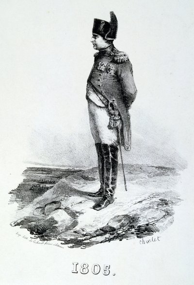 Napóleon 1., 1805, 19. század alkotó: Unbekannt