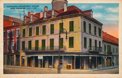 Napóleon Bonaparte Ház, New Orleans, 1935 alkotó: Unbekannt