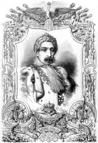 III. Napóleon, Franciaország császára, 1853 alkotó: Unbekannt