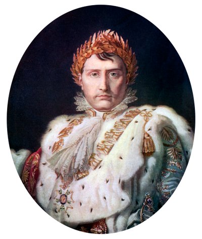 I. Napóleon koronázási köntösében, c1804, c1920 alkotó: Unbekannt