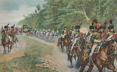 Napóleons utazási mód, c1800, 1896. alkotó: Unbekannt