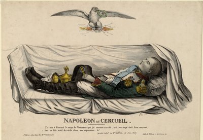 Napóleon koporsója, c. 1840 alkotó: Unbekannt