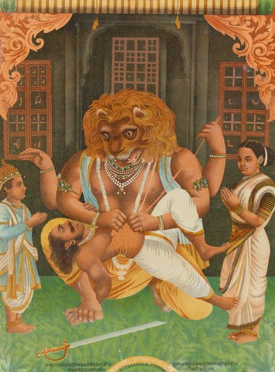 Narasimha, 1886. alkotó: Unbekannt