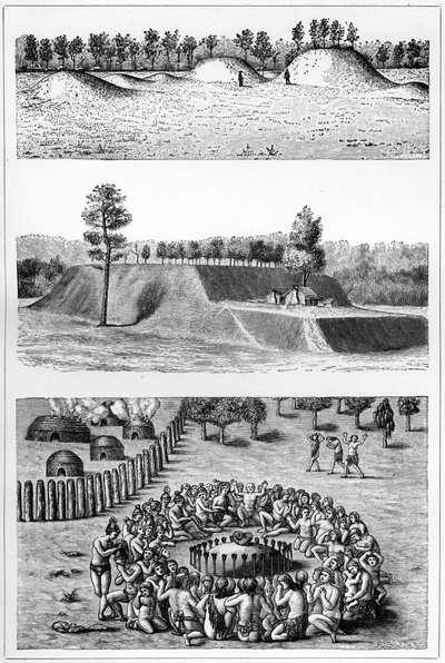 Amerikai őslakos régészeti lelőhelyek, USA, 1901 alkotó: Unbekannt