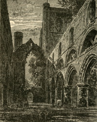 A Dunkeld-székesegyház hajója, 1898. alkotó: Unbekannt