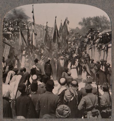 Nebi Musa körmenet, 1900 alkotó: Unbekannt