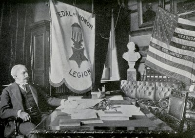 Nelson A Miles, az amerikai hadsereg tábornoka a főhadiszállásán, 1898-ban alkotó: Unbekannt
