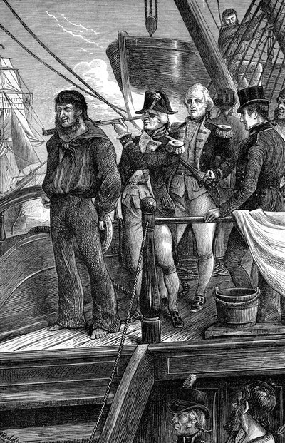 Nelson és a jel, Koppenhágai csata, 1801 alkotó: Unbekannt