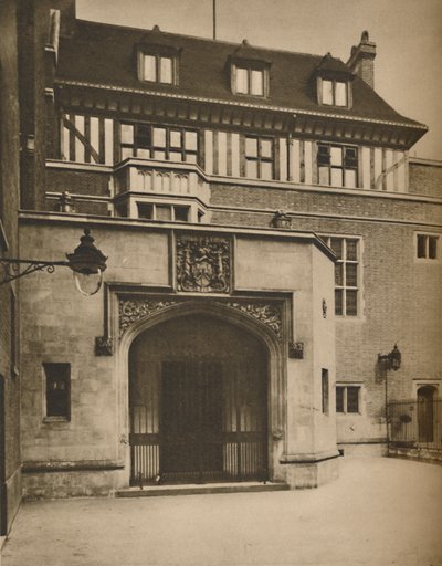 Az ókori vaskereskedők társaságának új terme Aldersgate-ben, 1935. alkotó: Unbekannt
