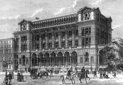 Új tudományos iskolák, South Kensington, London, 19. század alkotó: Unbekannt