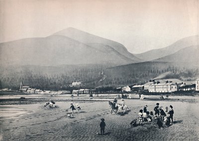 Newcastle, Co. Down. - The Strand, Slieve Donarddal, 1895 alkotó: Unbekannt