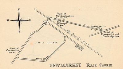 Newmarket versenypálya, 1940 alkotó: Unbekannt