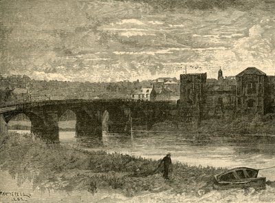 Newport híd és kastély, 1898. alkotó: Unbekannt