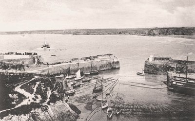 Newquay kikötője, Newquay, Cornwall, 1908 alkotó: Unbekannt