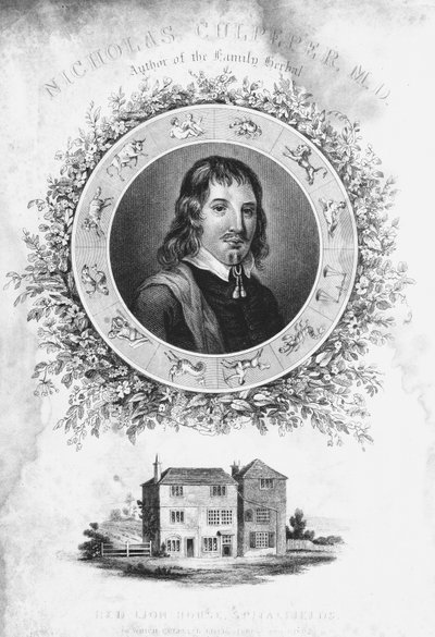 Nicholas Culpepper, 1650 19. század alkotó: Unbekannt