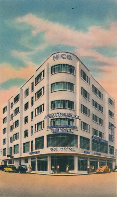 Nico épület, tulajdonosok: P. & M. Matera, Barranquilla, 1940-es évek alkotó: Unbekannt