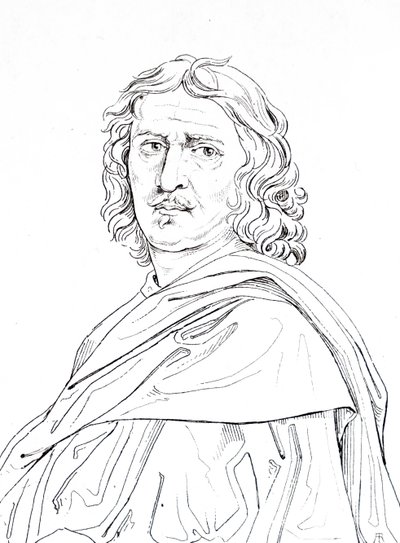Nicholas Poussin. alkotó: Unbekannt