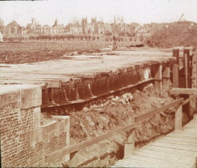 Nieuwpoort, Flandria, Belgium, 1914-c1918 alkotó: Unbekannt