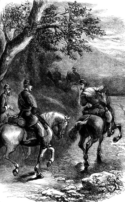 Éjszakai menet a Harpers Ferryn, Virginia, c1861 c1880 alkotó: Unbekannt