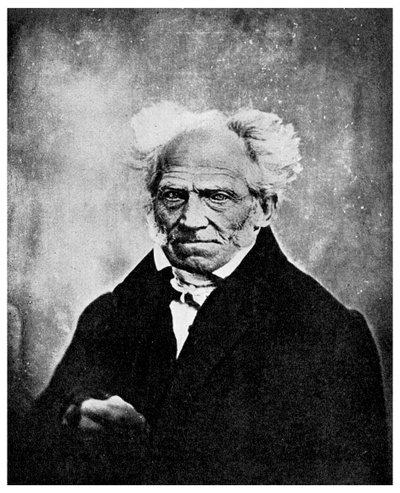 Nihilizmus: Arthur Schopenhauer, német filozófus, XIX. század 1956 alkotó: Unbekannt