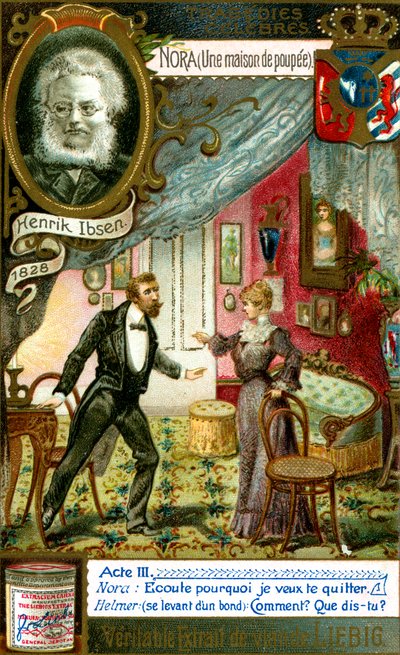 Nora A babaház, Henrik Ibsen, c1900 alkotó: Unbekannt
