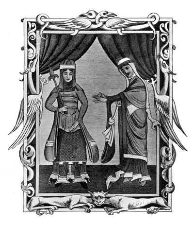 Norman jelmez, 12. század eleje, 1910 alkotó: Unbekannt