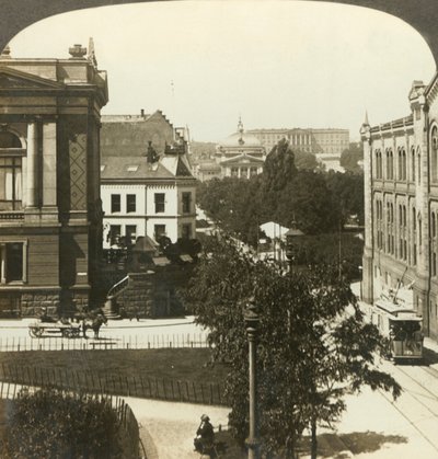 Norvégia Finom Főváros, Christiania, Norvégia, c1905. alkotó: Unbekannt