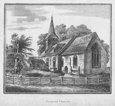 Norwood templom, 1792 alkotó: Unbekannt