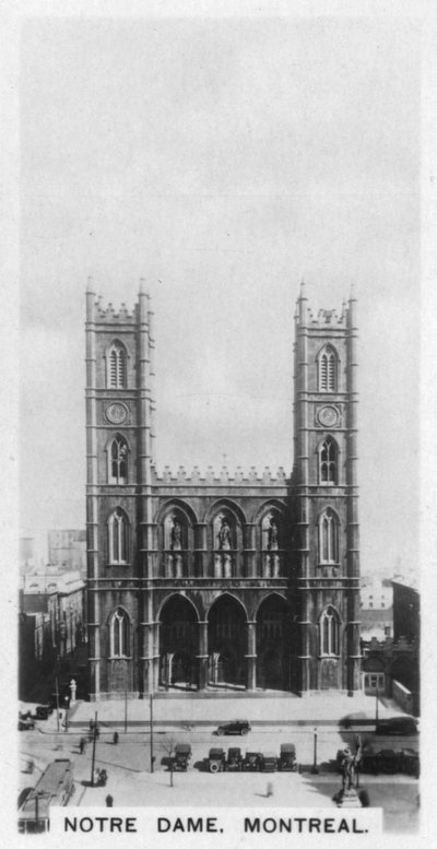 Notre Dame, Montreal, Kanada, 1920-as évek alkotó: Unbekannt