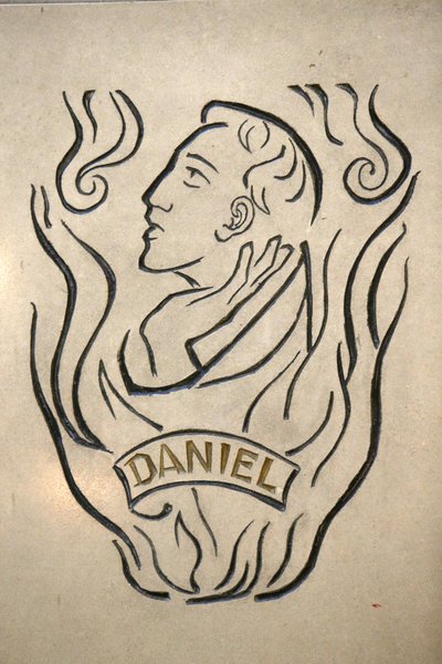 Notre Dame de France katolikus templom, London. Dániel próféta, London, Nagy-Britannia alkotó: Unbekannt
