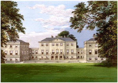 Nuneham Park, Oxfordshire, a Harcourt család otthona, 1880 alkotó: Unbekannt