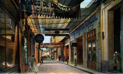OReilly Street, Havanna, Kuba, XX. század eleje alkotó: Unbekannt