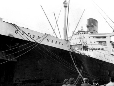 RMS Queen Mary óceánjáró, XX. század alkotó: Unbekannt
