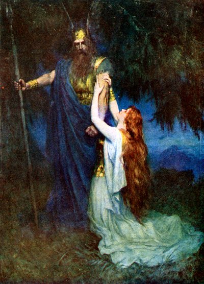 Odin és Brunhilde alkotó: Unbekannt