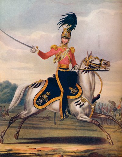 A 17. Lancers tisztje, 1833. 1914 alkotó: Unbekannt