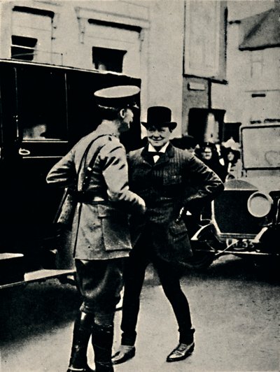 Hivatalos látogatás Franciaországban, 1917, 1945. alkotó: Unbekannt