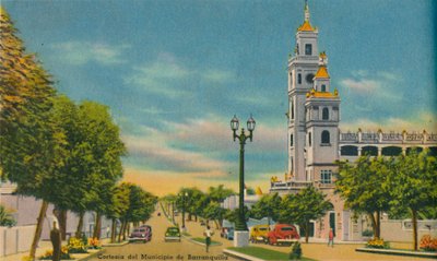 Olaya Herrera Avenue, Barranquilla, 1940-es évek alkotó: Unbekannt