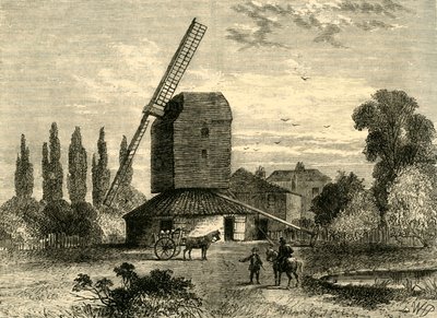 Régi camberwelli malom, 1878. alkotó: Unbekannt
