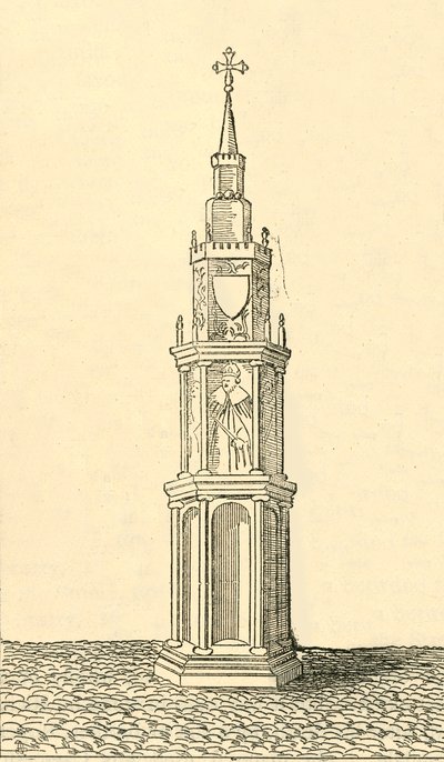 Old Charing Cross, 1881. alkotó: Unbekannt