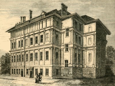 Régi Craven-ház, 1800, 1881. alkotó: Unbekannt