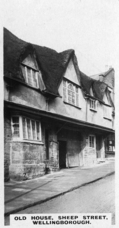 Old House, Sheep Street, Wellingborough, Northamptonshire, 1920-as évek alkotó: Unbekannt