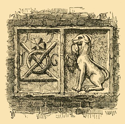A kutya és a kacsa régi jele., 1878. alkotó: Unbekannt