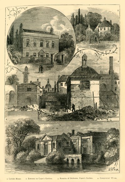 Régi nézetek Lambethben, 1878. alkotó: Unbekannt