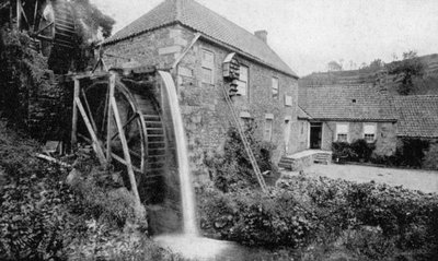 Régi malom, Vaux Valley, Jersey, 1924-1926 alkotó: Unbekannt