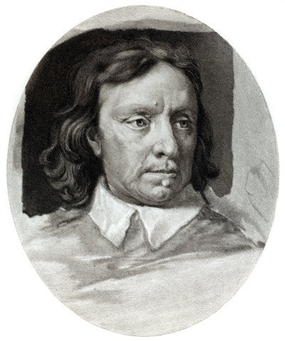 Oliver Cromwell, 1599-1658, angol katonai vezető és politikus, 1657, 1899. alkotó: Unbekannt