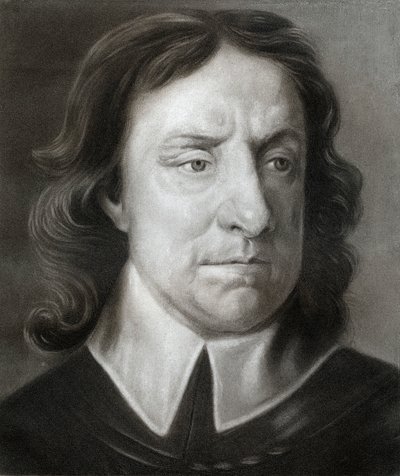 Oliver Cromwell, 1599-1658, angol katonai vezető és politikus, 1657, 1899. alkotó: Unbekannt