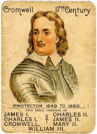 Oliver Cromwell 1599-1658, Anglia Lord Protector, 1901-1910 alkotó: Unbekannt