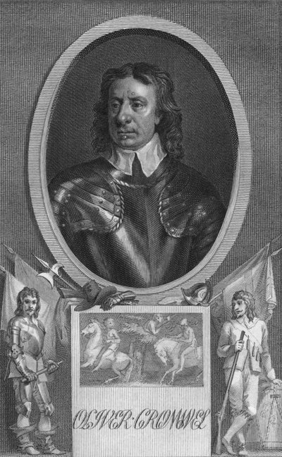 Oliver Cromwell, 1789 alkotó: Unbekannt